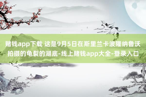 赌钱app下载 这是9月5日在斯里兰卡波隆纳鲁沃拍摄的龟裂的湖底-线上赌钱app大全-登录入口